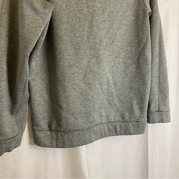 NIKE DRI FIT Men’s Gray Hoodie Hand Muff Size Small - Picture 10 of 11